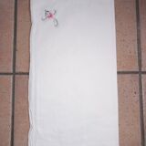 Ensemble nappe et 8 serviettes brodées