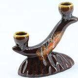 Old ceramic candlestick