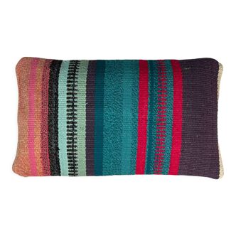 Vintage turkish kilim cushion cover