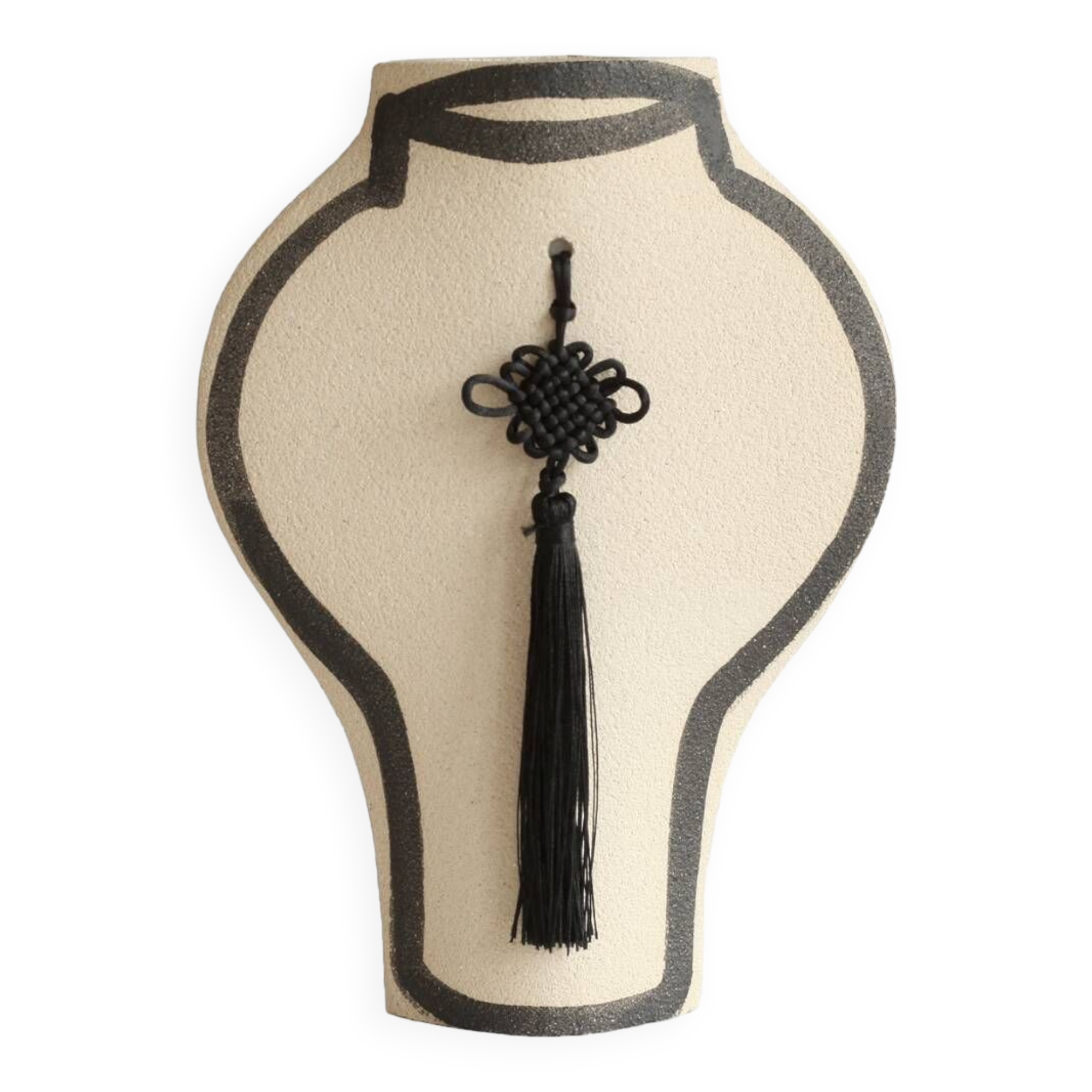 Ceramic Vase 'Braided Dal'