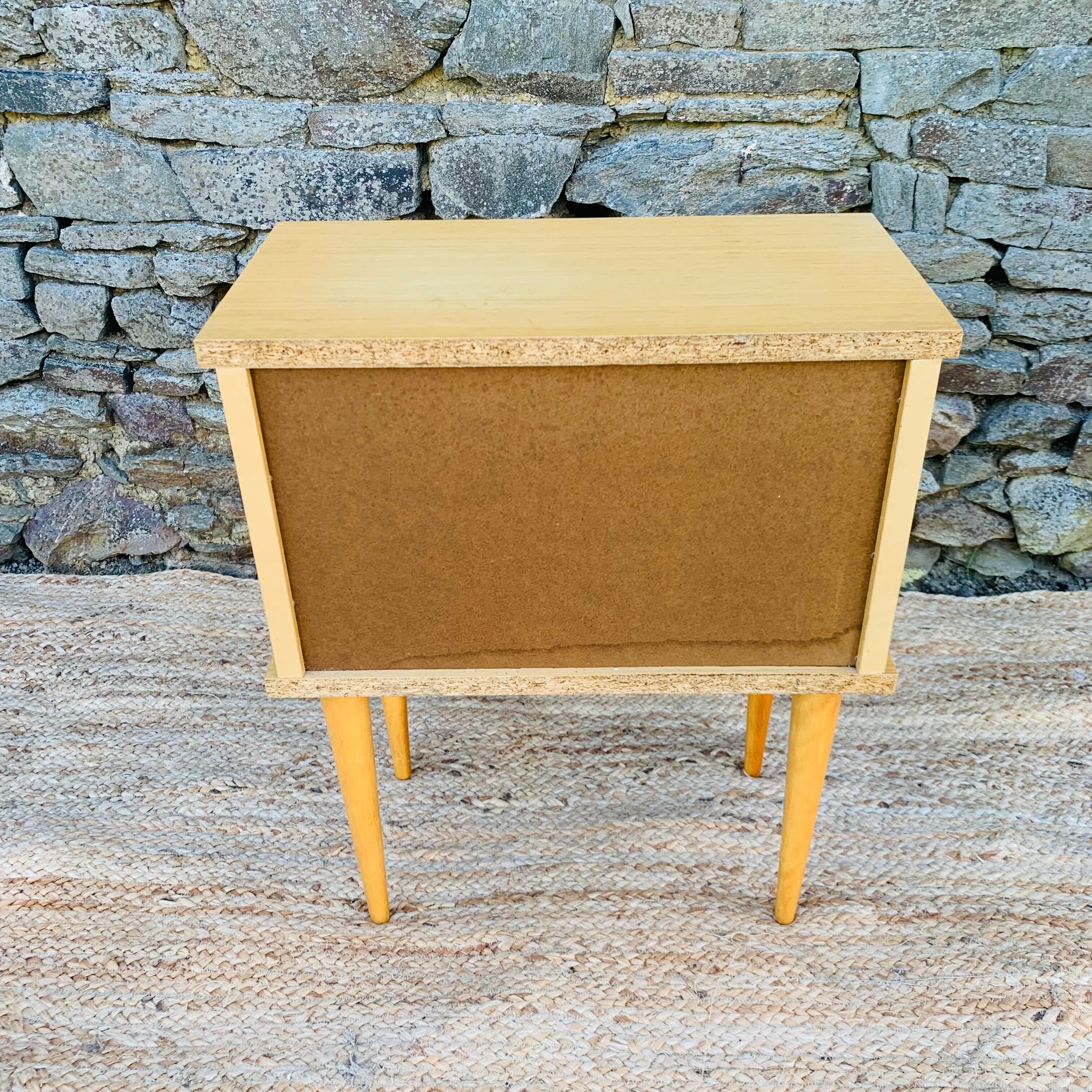 Vintage bedside table