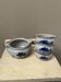 Lot de 3 bols et 1 pot vintage en céramique