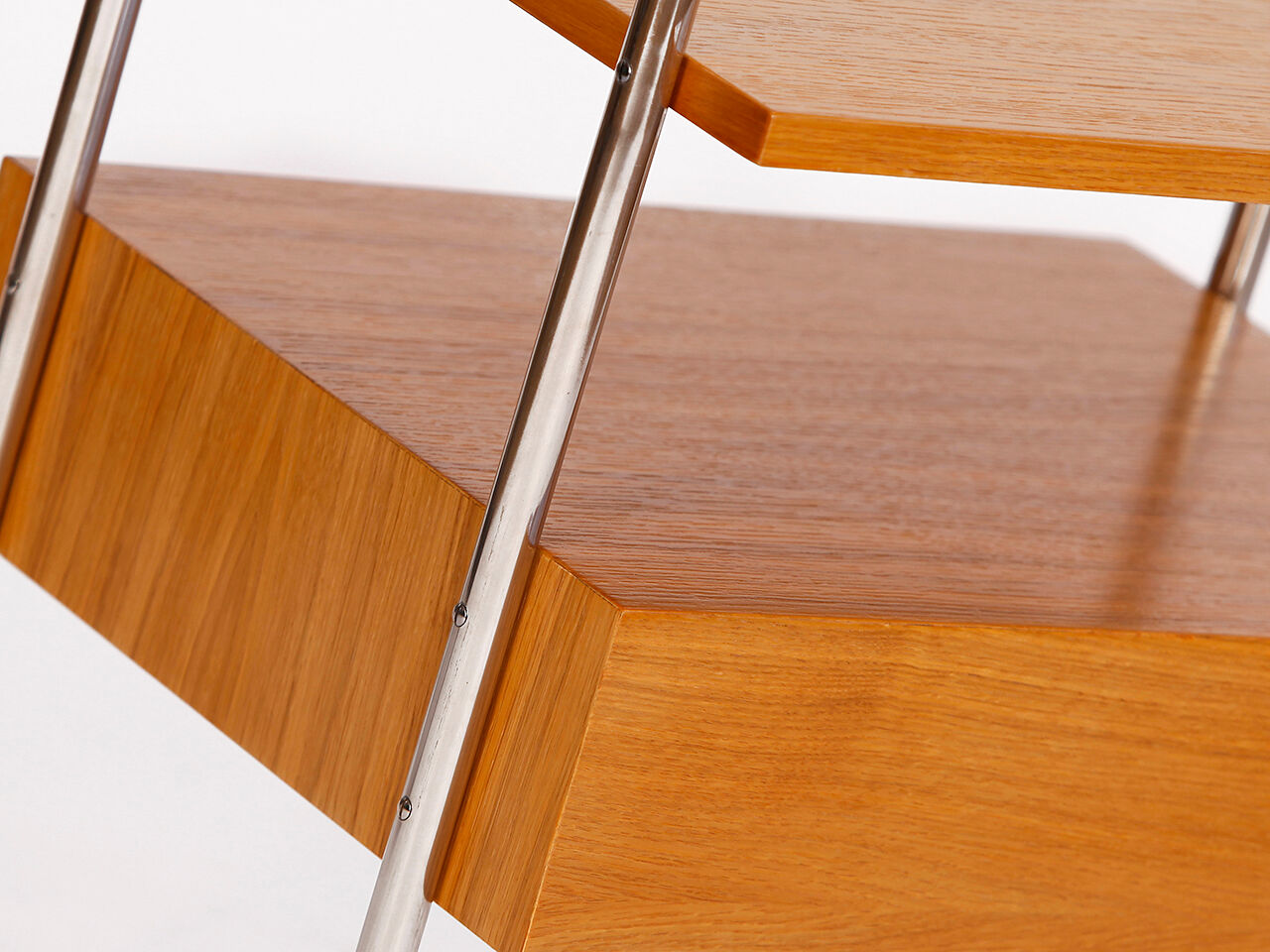 Contemporary Tubular Steel Sideboard Czech Functionalism Bauhaus