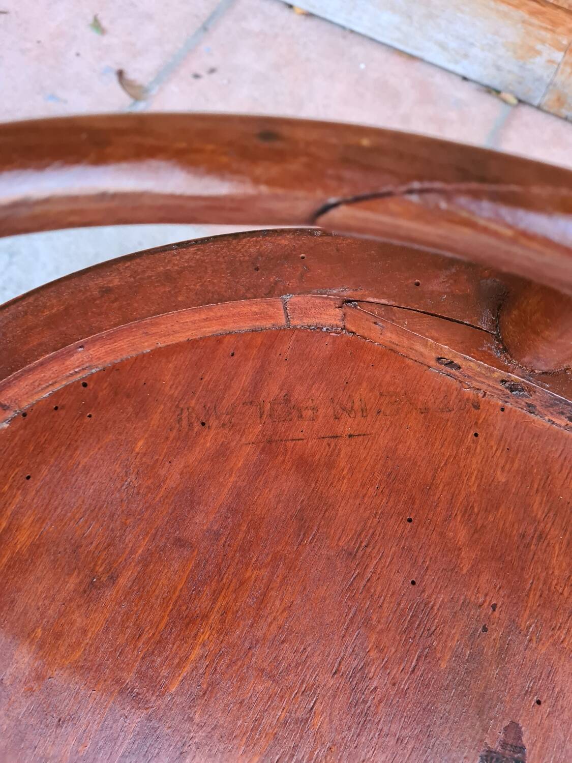 Wojciechow vintage bistro armchair