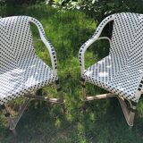 Set of 4 armchairs Drucker terrace Parisian Bistro
