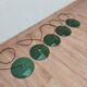 Set of antique lamps