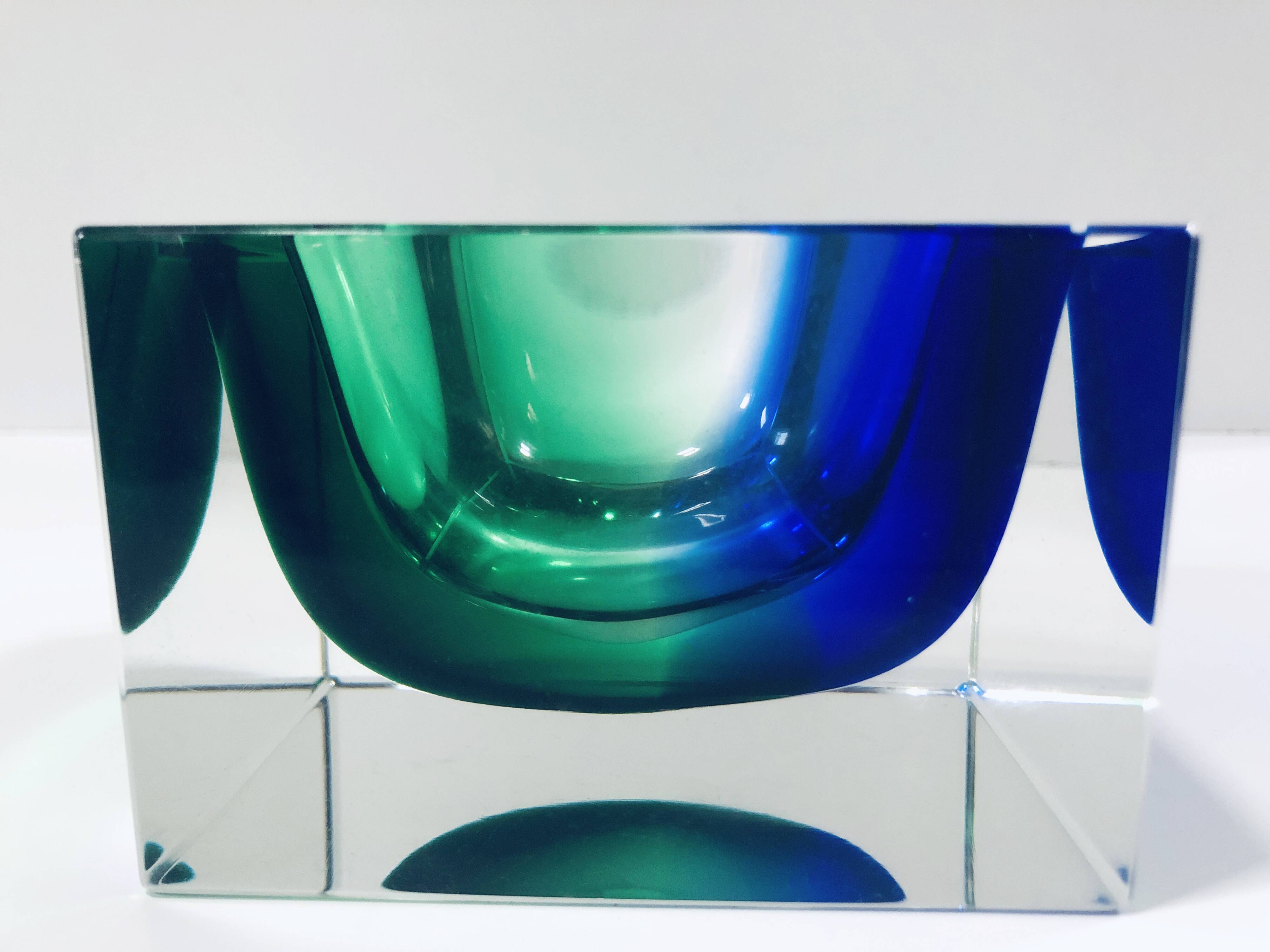 Ashtray • Empty Pocket • Murano • Flavio Poli • Seguso Vetri d'Arte • 1960