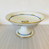 Présentoir à gâteau en porcelaine de Limoges w Guerin &cie