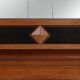 Late Art Deco Display Cabinet in Oak, Belgium 1940s