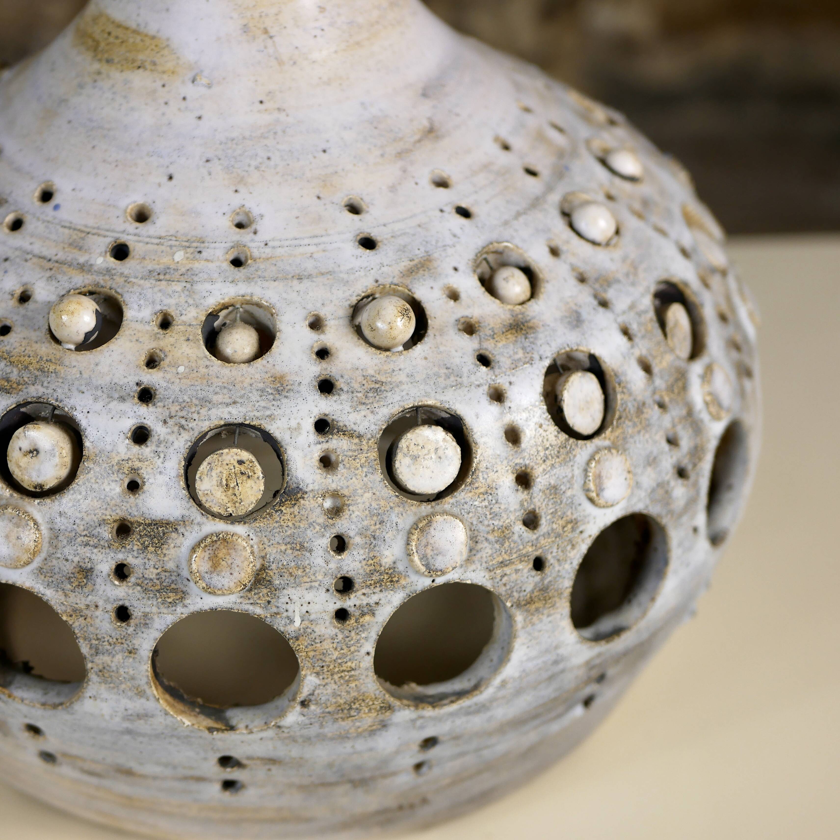 Georges Pelletier ceramic lamp, 1960s