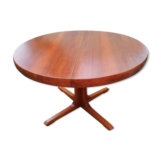 Table extensible palissandre et teck style scandinave