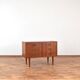 Commode à tiroirs danoise du milieu du siècle en teck, années 1960.