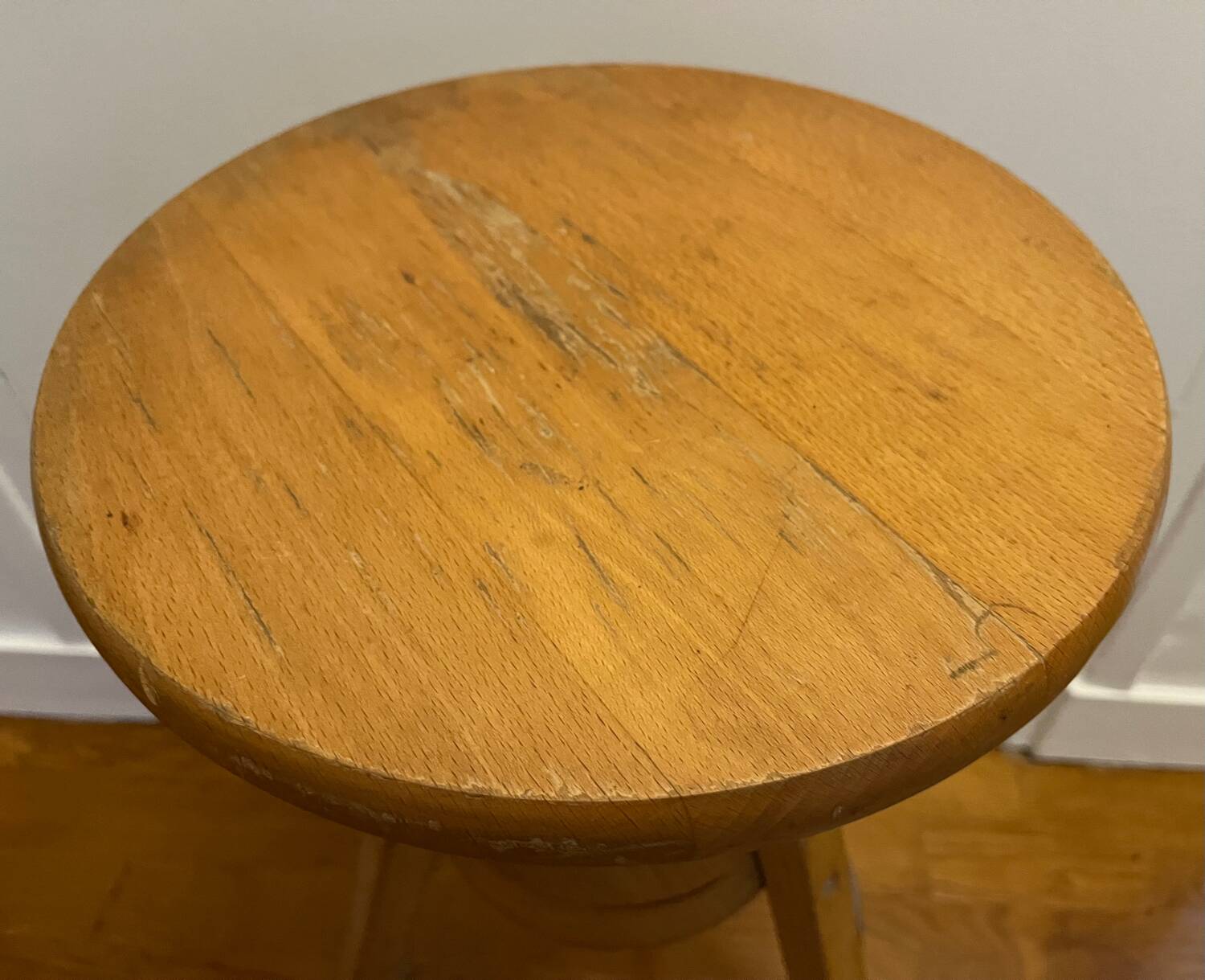Vintage wooden stool
