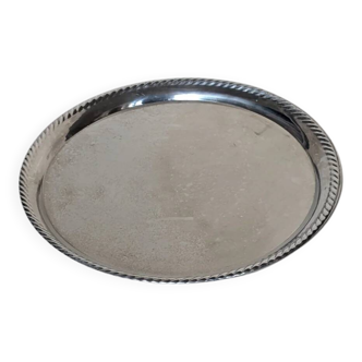 Silver serving platter