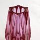 Small vintage faceted vase