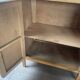 Vintage woven cane buffet