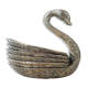 Glove Swan 1970 silver metal