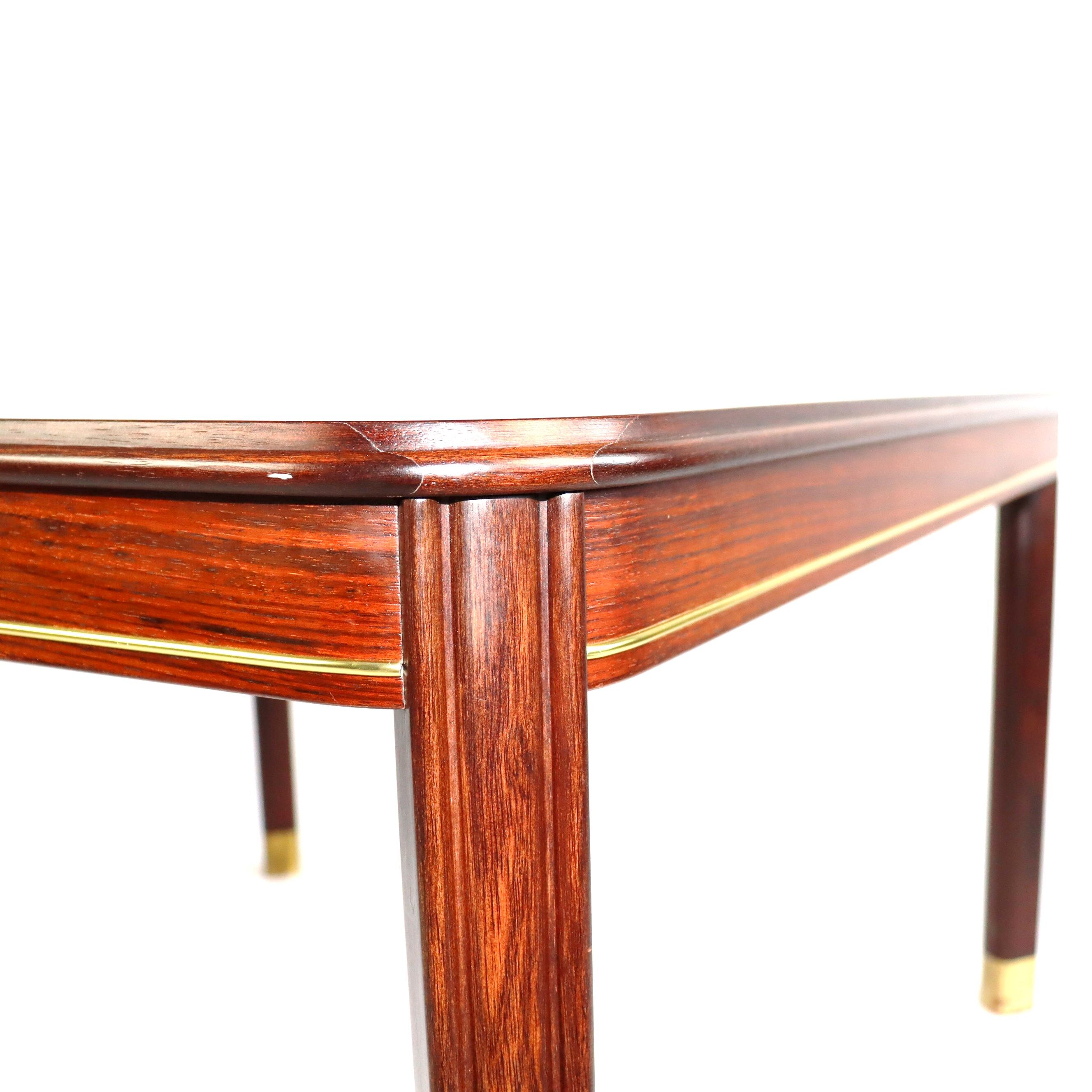 Rosewood coffee table