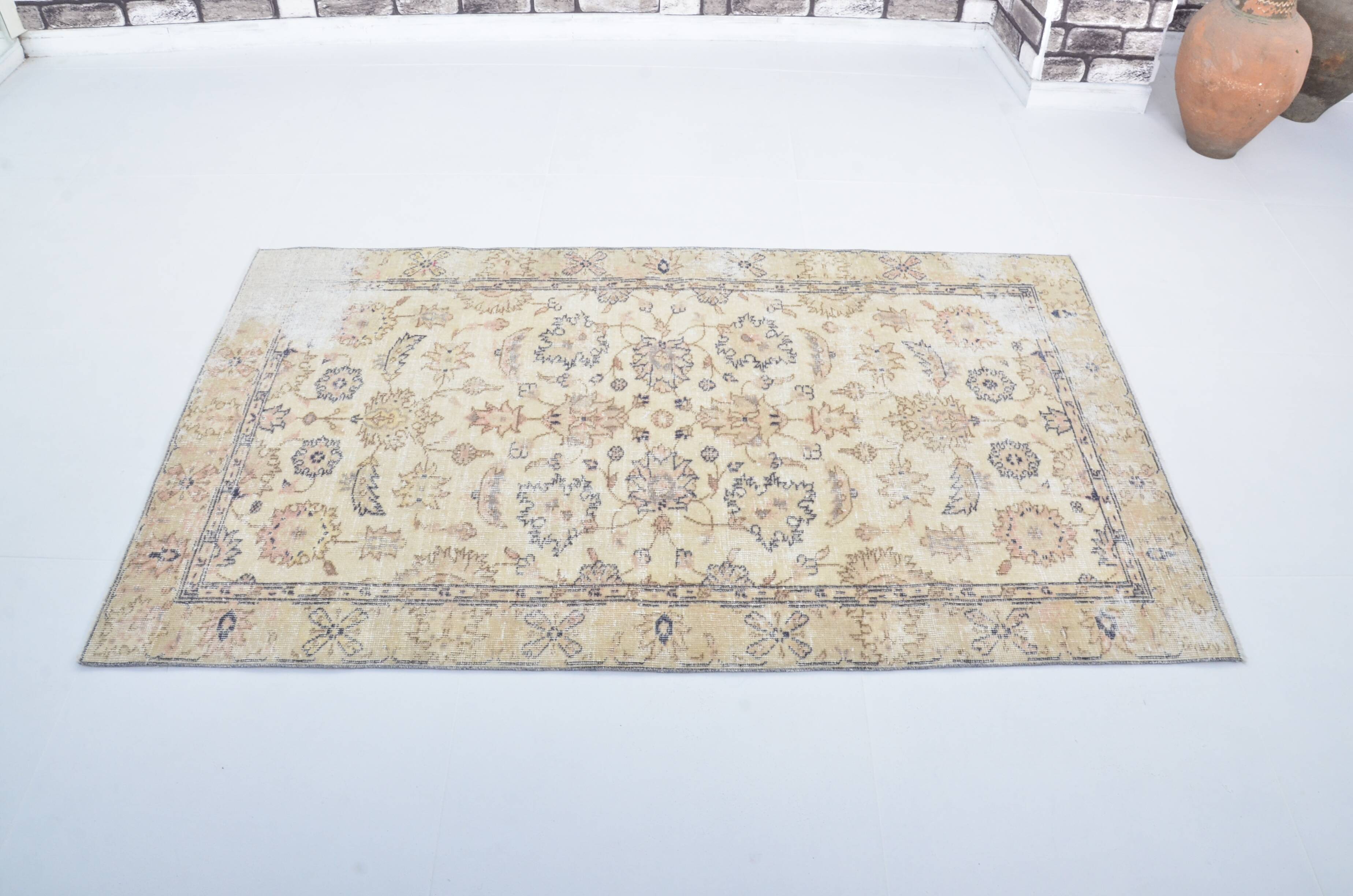Oushak Antique Floor Carpet sku 3350