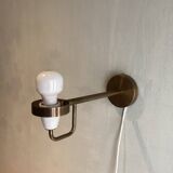 Scandinavian wall light lamp by lyfa , 1960