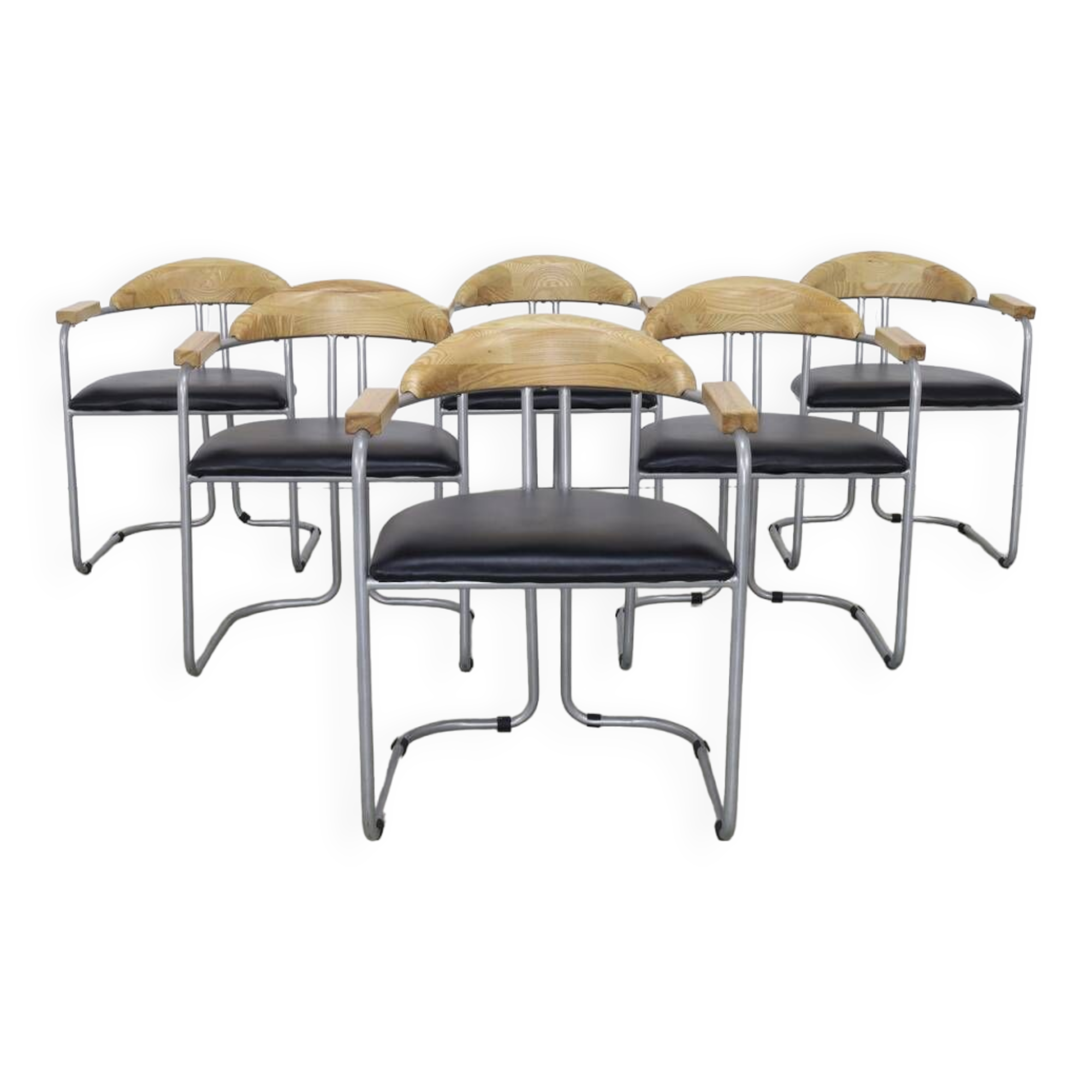 6x Postmodern Dining Chair, 1990s