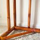 Rattan and bamboo desk Maugrion Roche Bobois