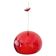 Lustre ICON by Ferruccio Laviani for Kartell Red Italy Modern