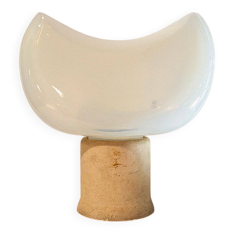 Aghia table lamp in Murano glass by Roberto Pamio and Renato Toso for Leucos, 1970s.