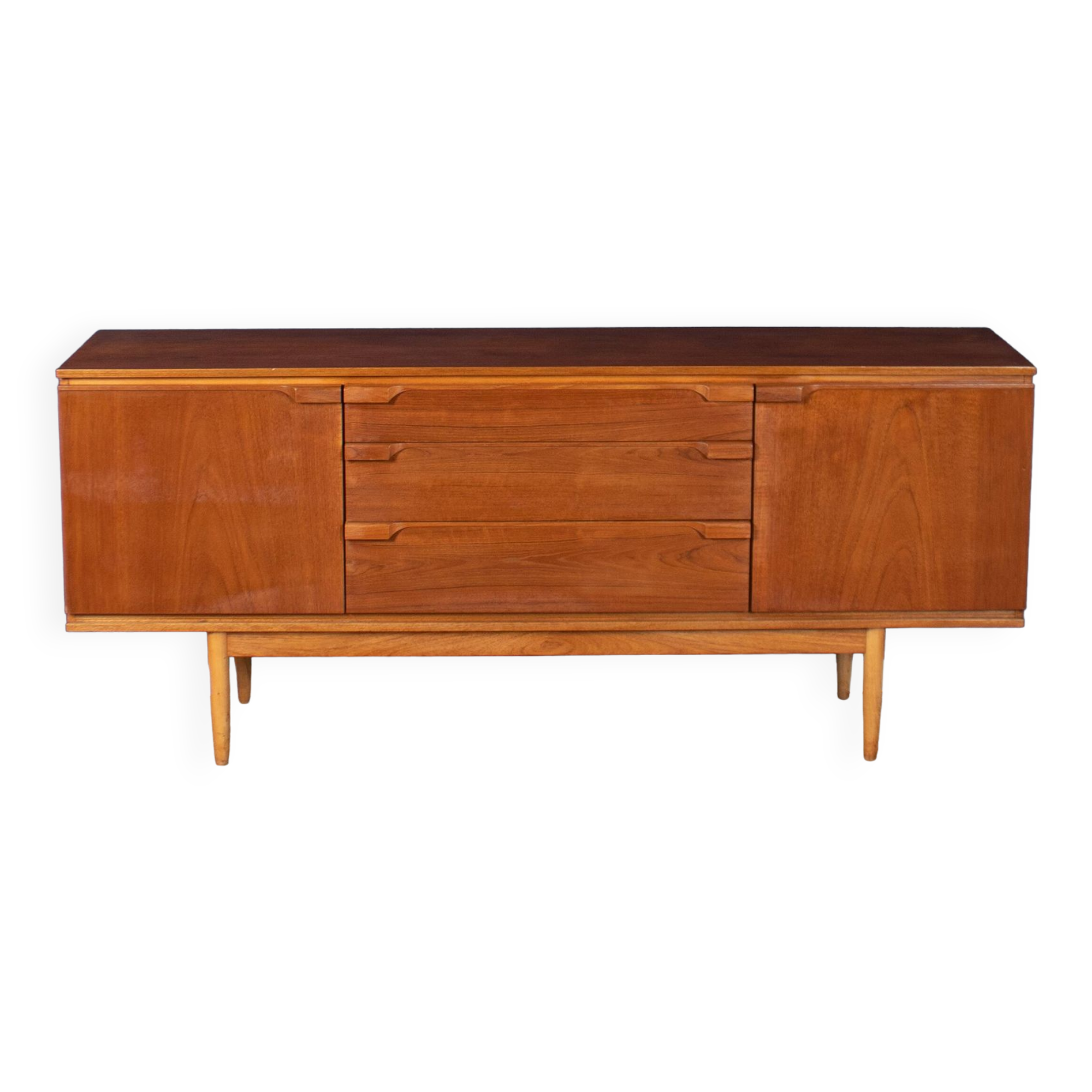 Restored Teak Retro 1960s Austinsuite Mid century Sideboard