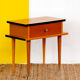 Vintage bedside table 58 cm
