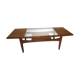 "Long John" coffee table in vintage teak