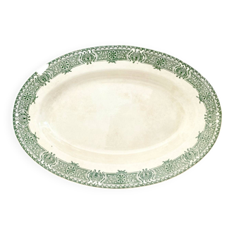 Longwy oval dish