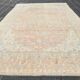 Shades Of Pink Large Vintage Persian Carpet, Hand Knotted Rug, 282x426 Cm
