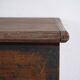 Antique folk art pine chest – Central Europe (c. 1900–1920)