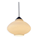 Suspension vintage Philips en verre opalin attribuée à Louis Kalff