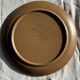 Lot de 4 assiettes à dessert brunes Sarreguemines Modèle Savoie D19.5