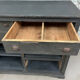Patinated workshop furniture