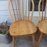 Set of 3 vintage ercol style chairs