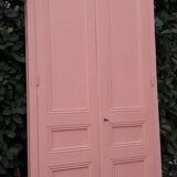Paire Portes h264xl99,5 placard et leur cadre anciennes
