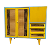 Rattan wardrobe