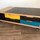 Dinette coffee table with ceramic liftable top