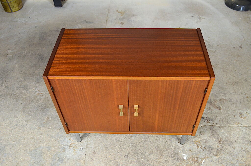 Furniture low Jeff design vintage 1960 mahogany