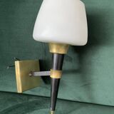 Brass torch sconce