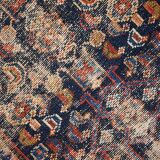 Ancient Persian carpet Malayer handmade 70cm x 93cm 1900s, 1C811
