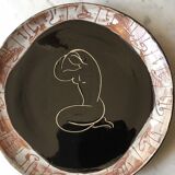 Dish Vallauris Cerenne Armida, 1950