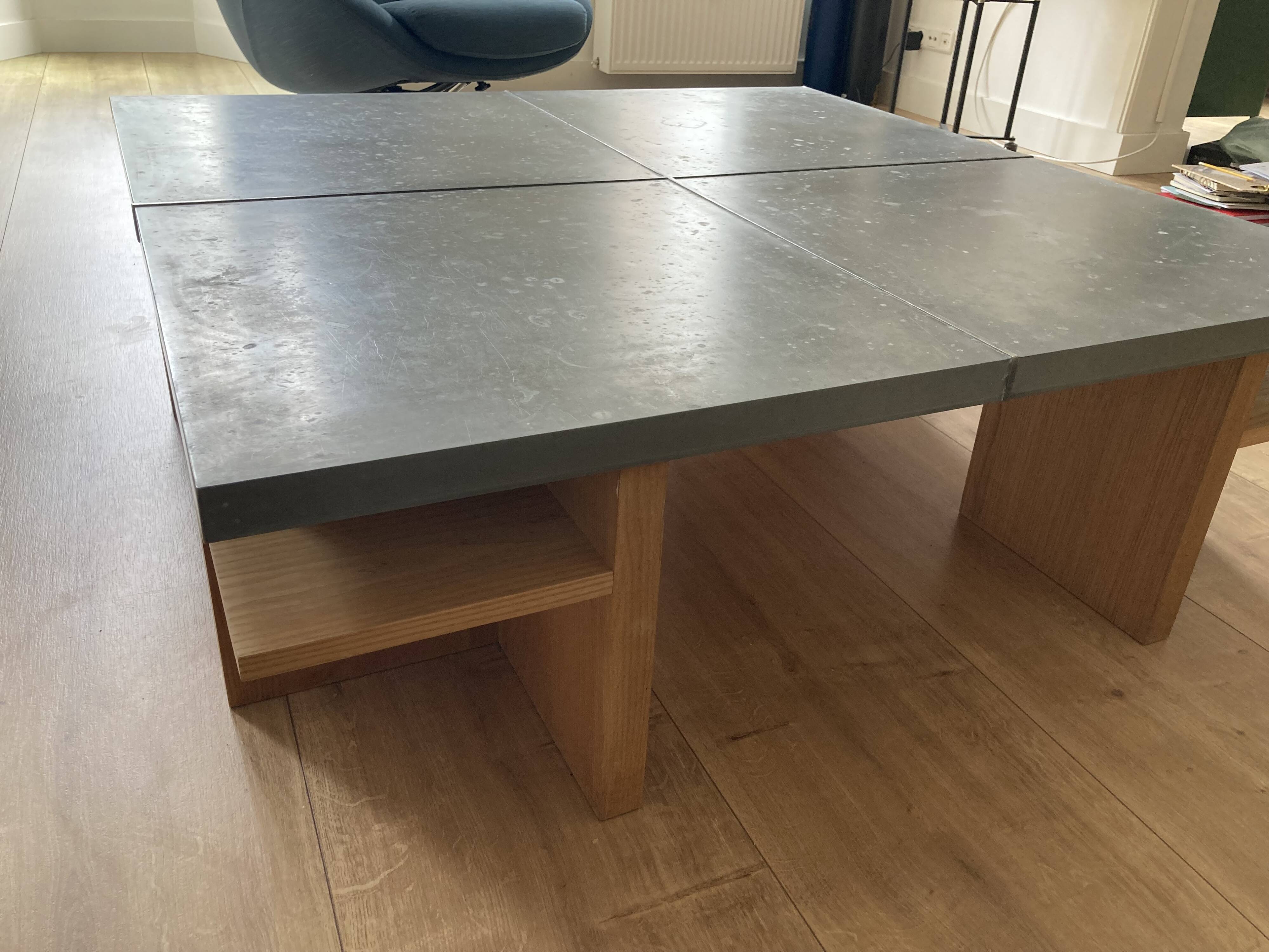 Coffee table The Conran Shop ash and zinc