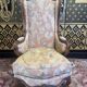 Bergère à oreilles de style Louis XV à 5 pieds