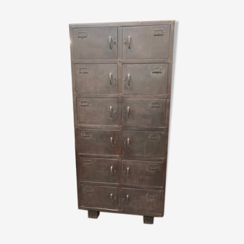 metal brittle furniture 12 doors industrial style