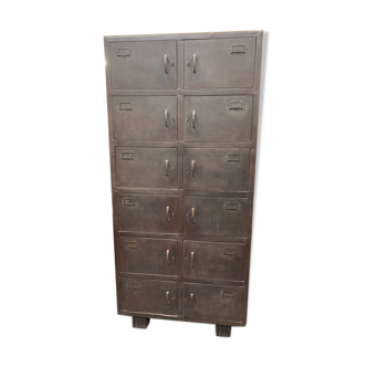 metal brittle furniture 12 doors industrial style