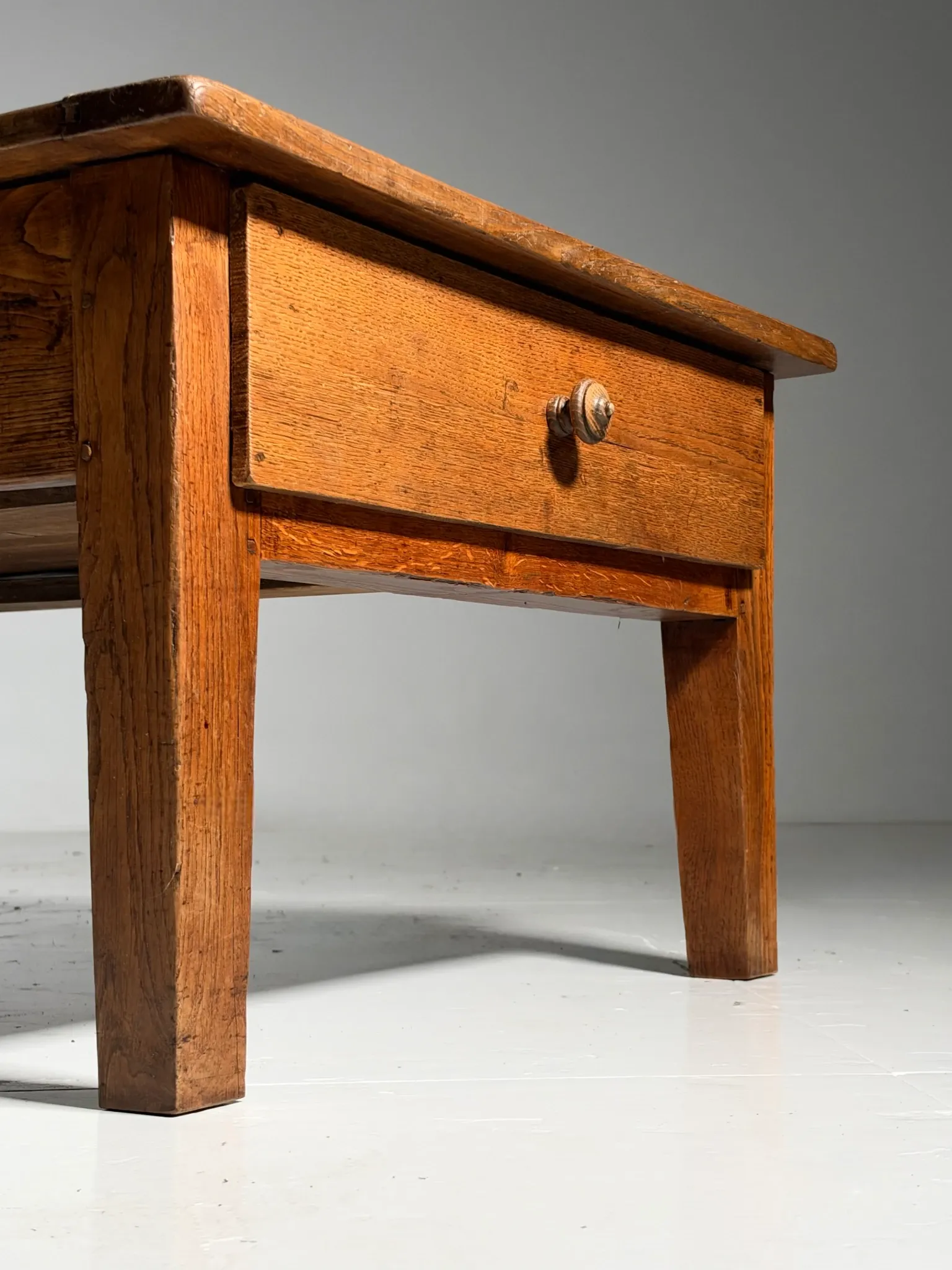 French coffee table 19th century oak